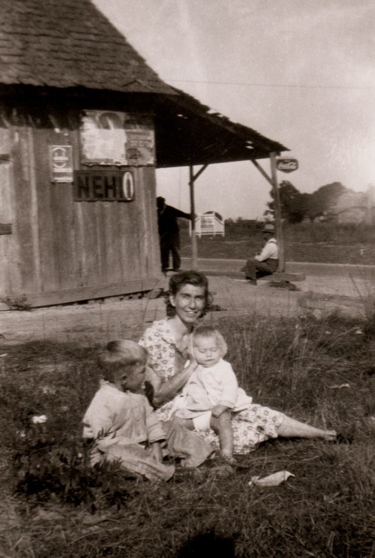 YOUNG DELMA KIRKLAND with Doyle Kirkland and Joe Bob Clark
